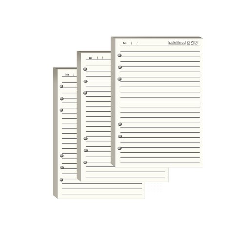 180 fogli carta righe - di, a