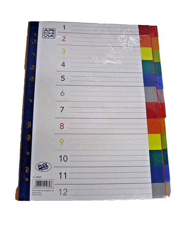 Divisori colorati plastica - divisori,