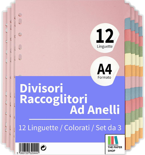 Confezione a4 divisori - [confezione,